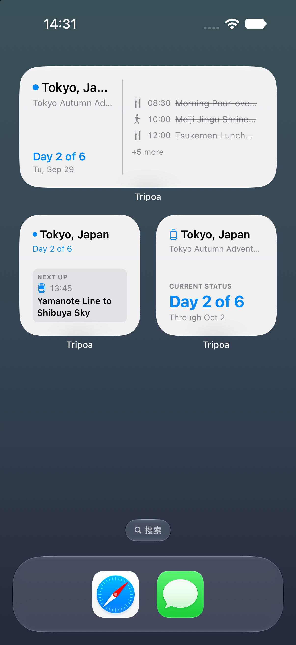 iPhone Widgets