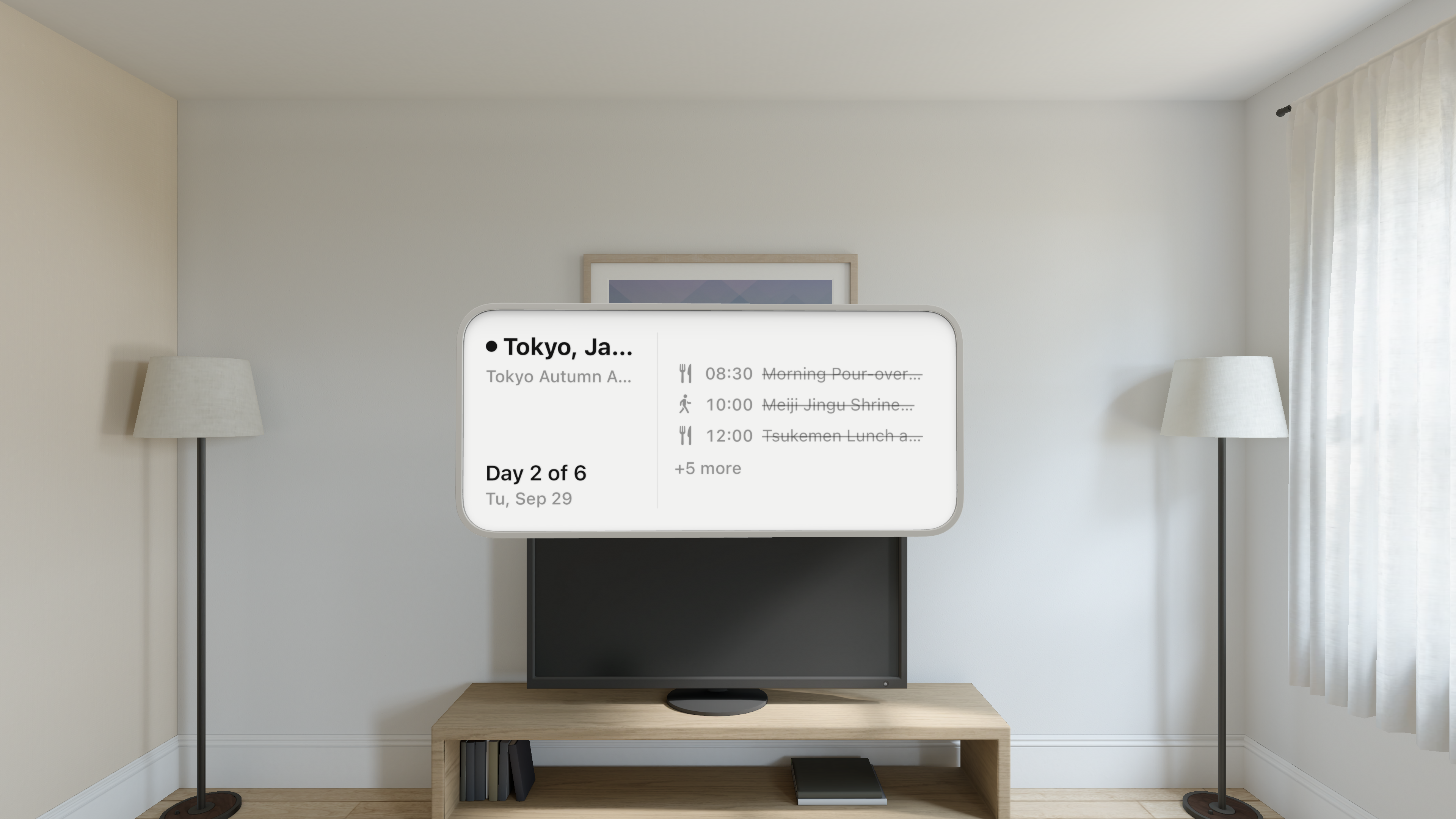 Vision Pro Widgets